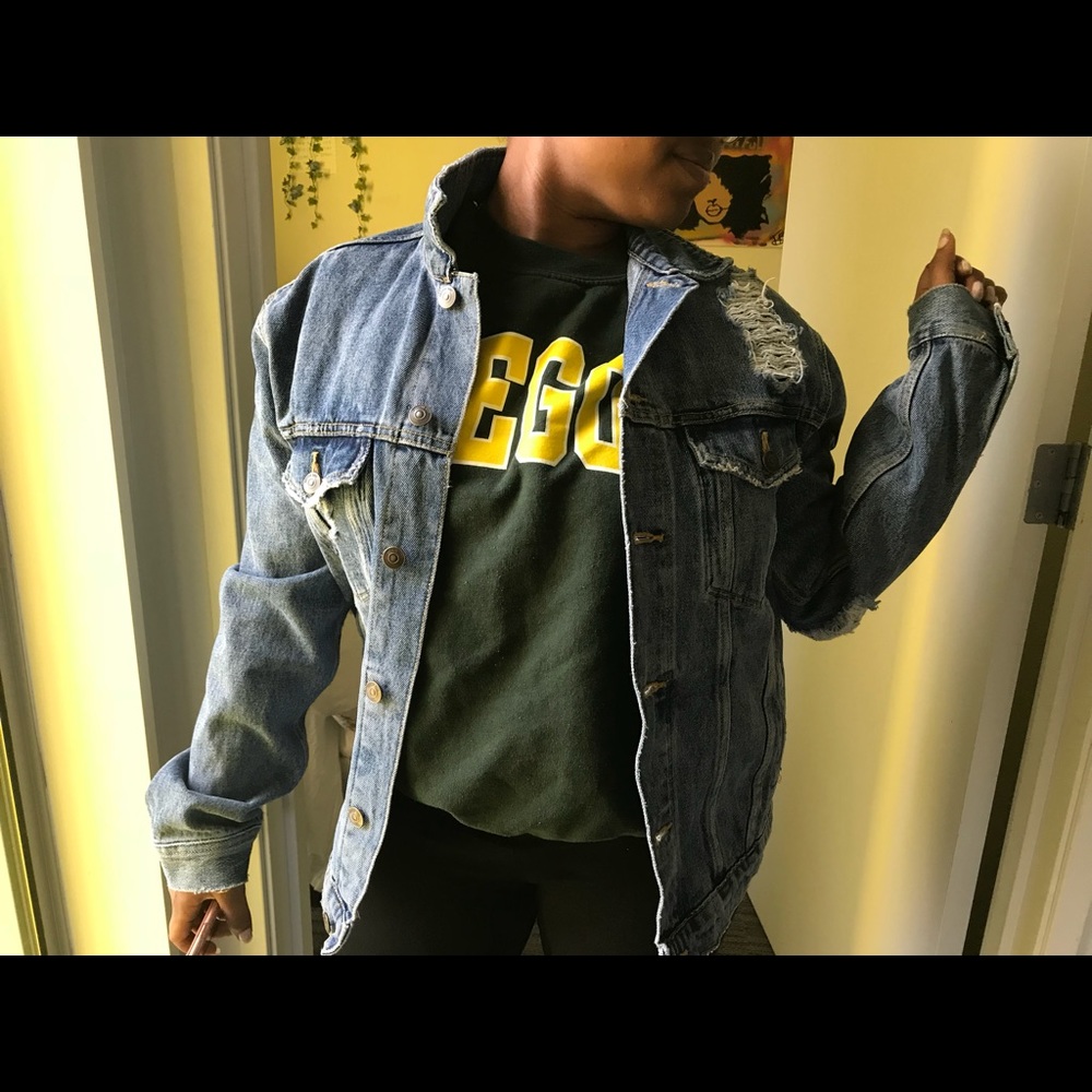 Denim Jacket!! Never Been Worn!! - image 3